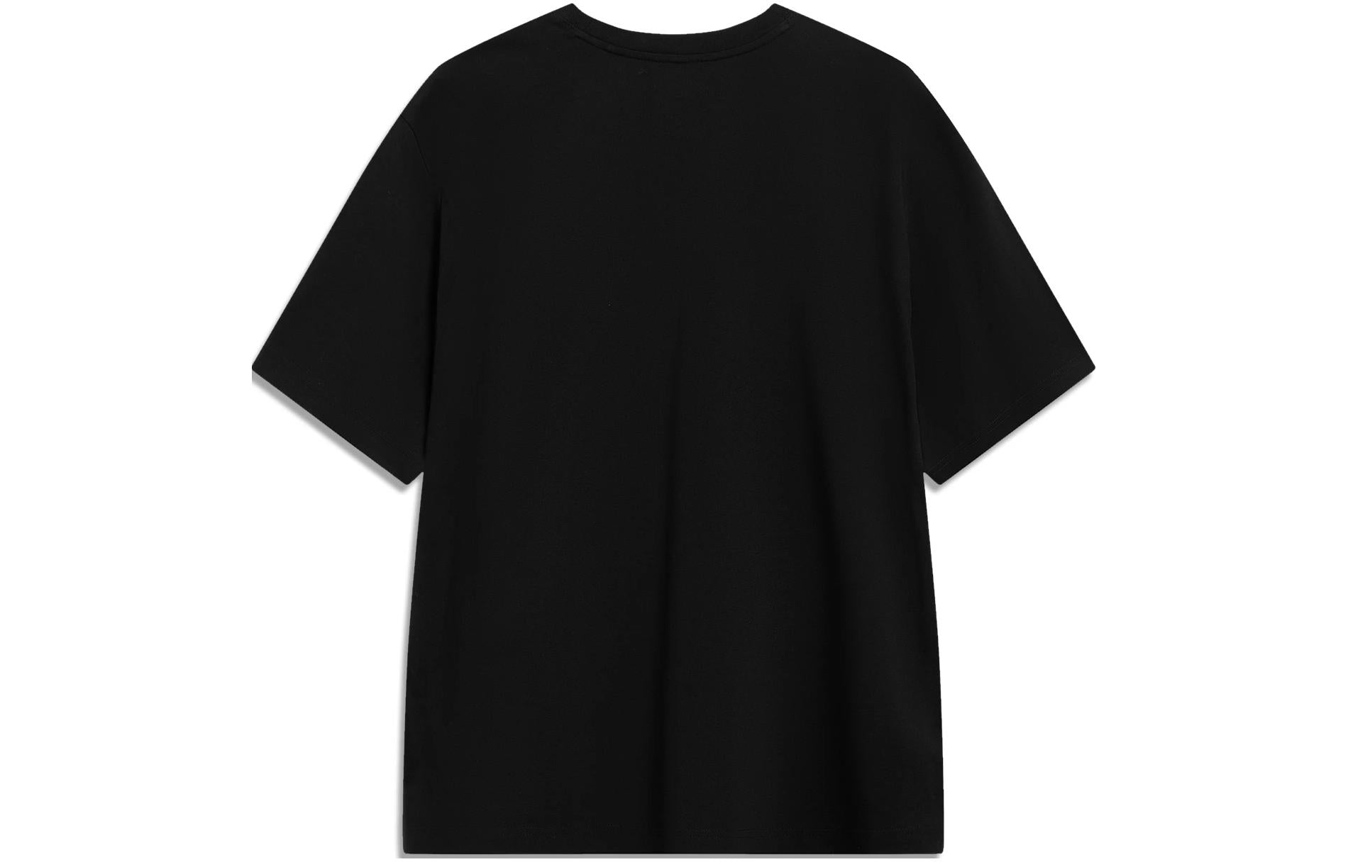 Li-Ning Essential Logo T-shirt 'Black' AHST757-1