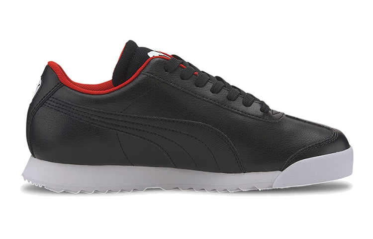(GS) PUMA Scuderia Ferrari Roma Low Running Shoes Black/White 339973-01