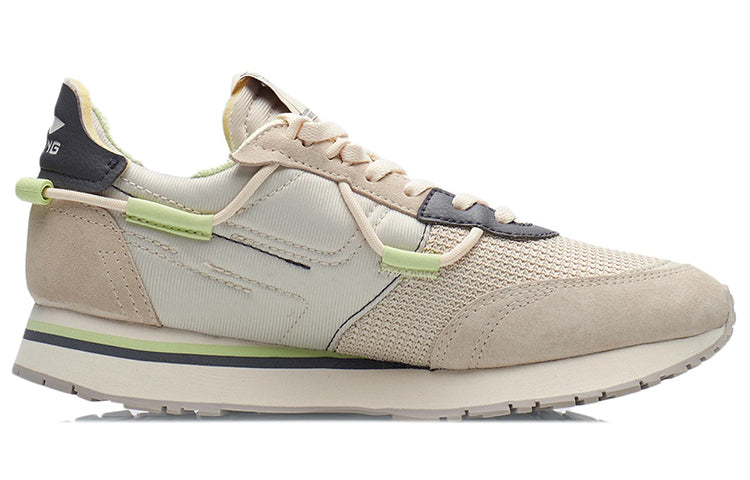 (WMNS) Li-Ning Shatterstar 'Beige Green' AGCR330-1