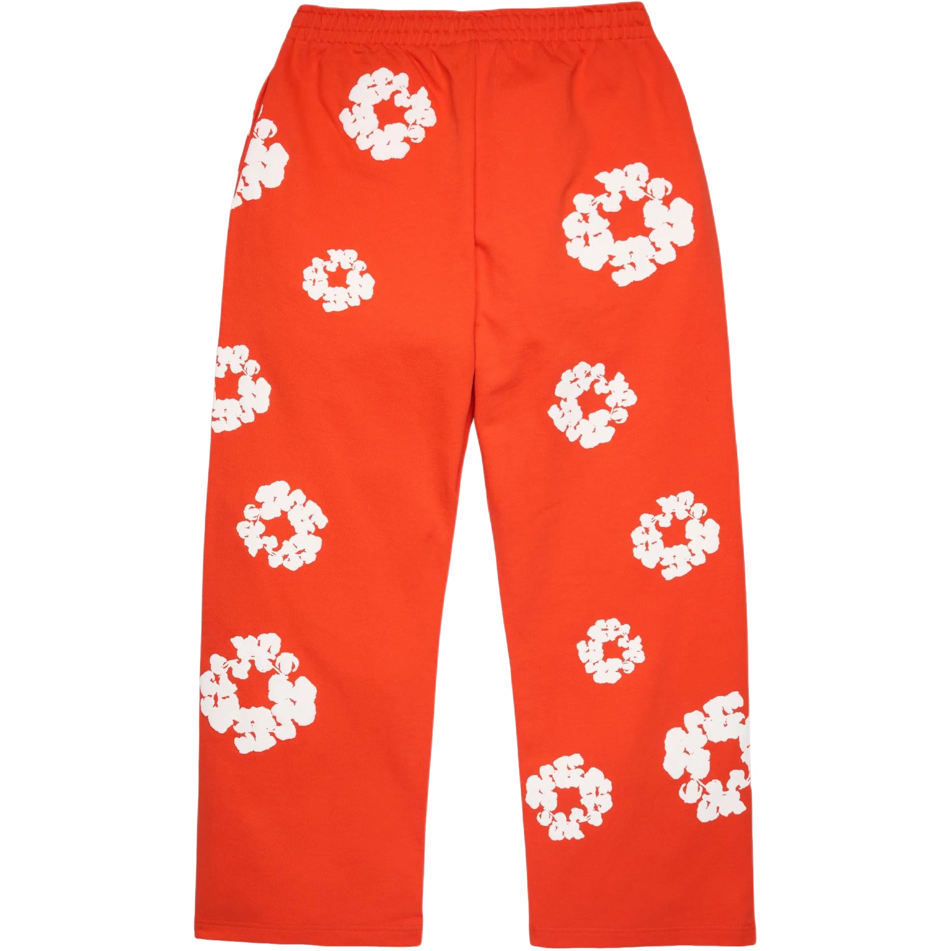 Denim Tears Cotton Wreath Baggy Sweatpants 'Dark Orange' SS26BAS11403057