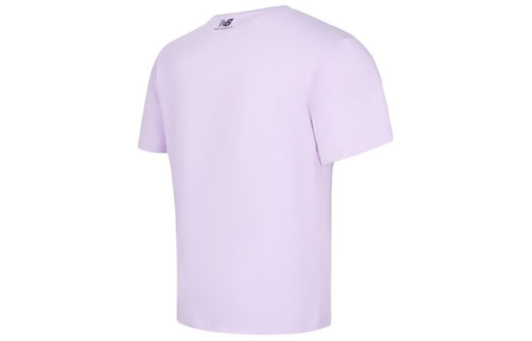 New Balance Lifestyle Logo T-Shirt Asia Sizing 'Lilac' 5EC2U863-DV