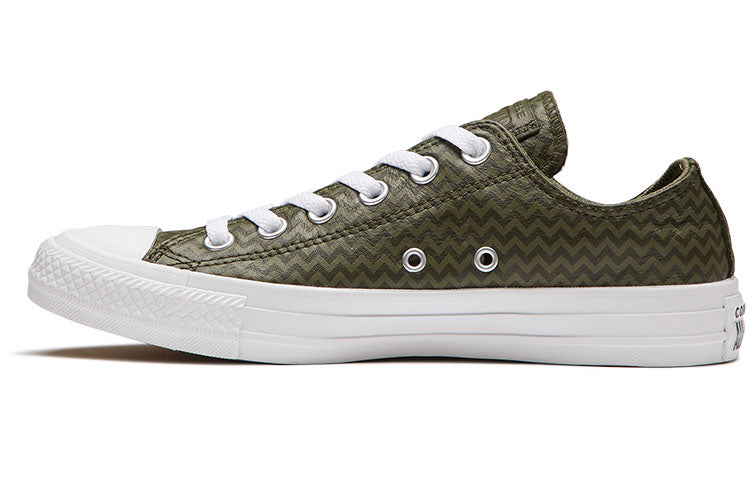 (WMNS) Converse Chuck Taylor All Star Leather Green 566131C