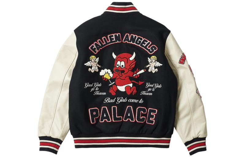 Palace SS23 Logo Winter Jacket 'White' P24JK014