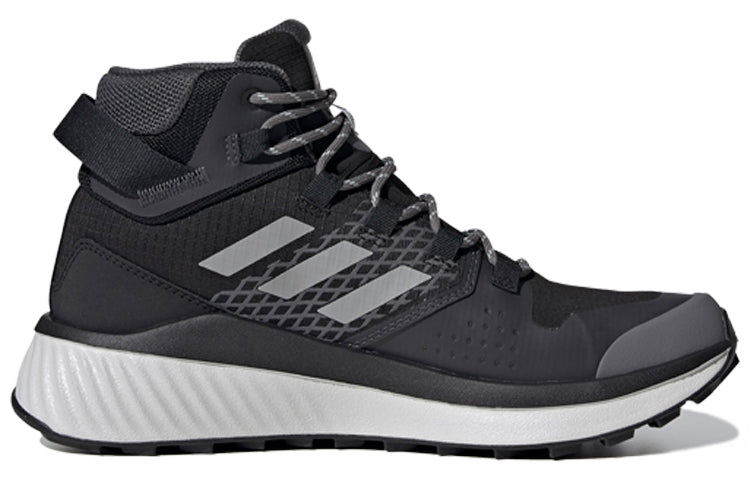 (WMNS) adidas Terrex Folgian Hiker Mid Gore-Tex 'Black Grey' EF2274