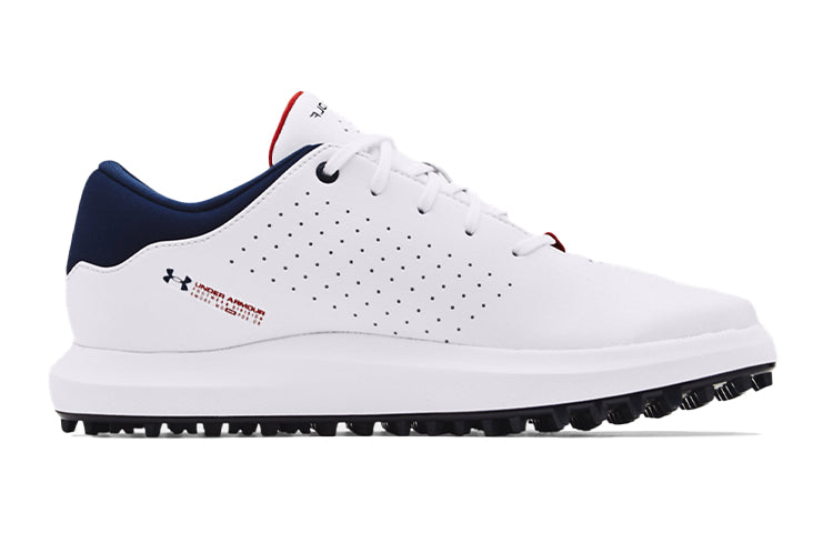 (GS) Under Armour Draw Sport SL Jr. Running Shoes White/Blue 3024020-102