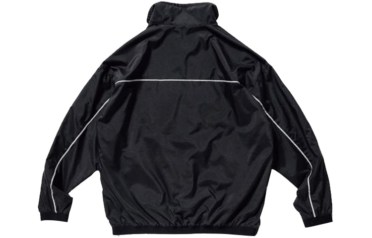 WTAPS Keeper Half Zipper Segmentation Jacket Black 192WVDT-JKM01-BK