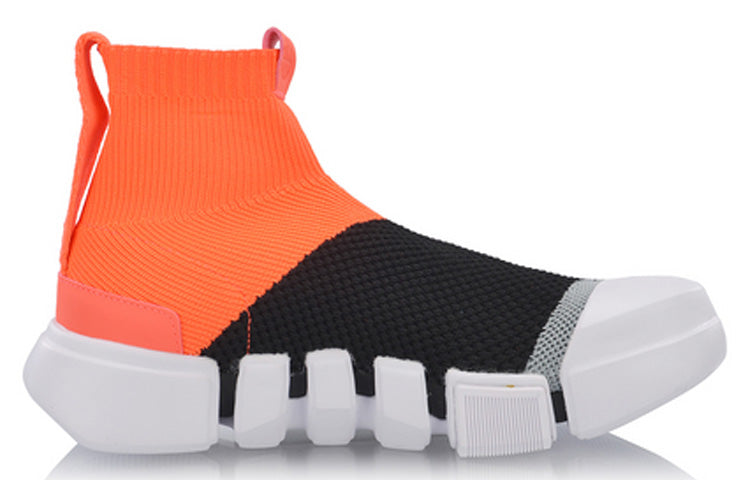 (WMNS) Li-Ning Essence 2 'Black Orange' AGBP032-2