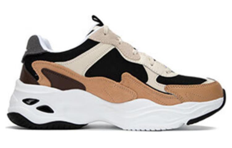 Skechers D'lites Sneakers 'Beige Black Tan' 894157-NTBK