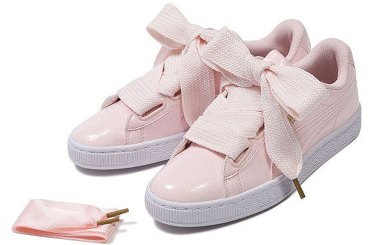 (WMNS) PUMA Basket Heart Patent Pink 363073-14