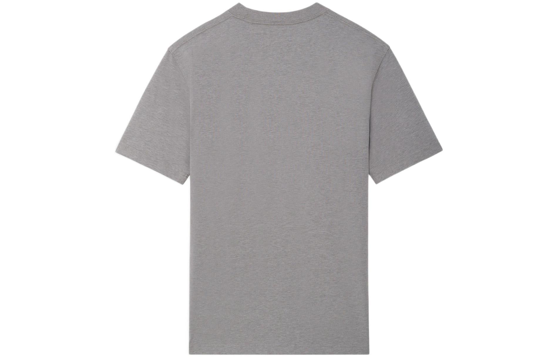 Li-Ning Embroidered Graphic T-shirt 'Grey' AHSS102-1