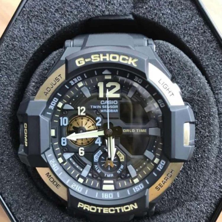 CASIO G-Shock Gravitymaster 'Black Gold'  GA-1100-9G