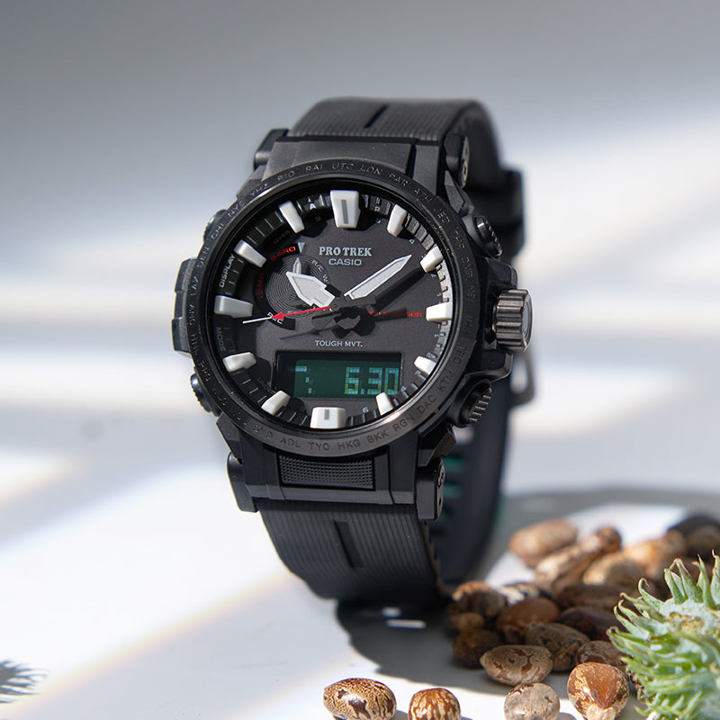 Casio Pro Trek Classic Outdoor Analog-Digital Watch 'Black' PRW-61Y-1BPR