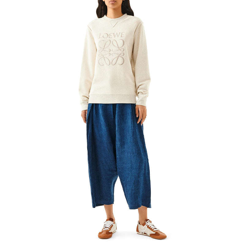 LOEWE Alphabet Printing Long Sleeves White S6109591CR-2425