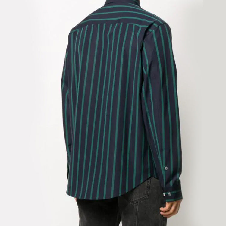 Off-White Striped Pivot Long Sleeve Shirt OMGA127E20FAB0034557
