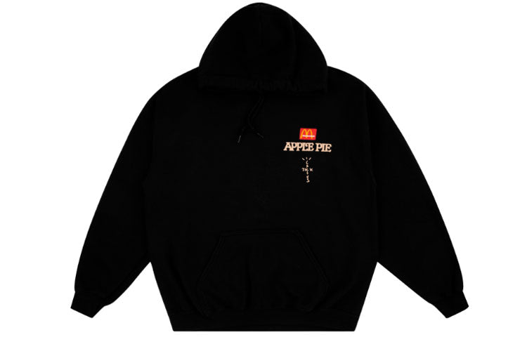Travis Scott Cactus Jack x Mcdonald Unisex Printing Logo Black TC-26