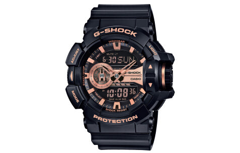 CASIO G-Shock Analog-Digital 'Black Copper' GA-400GB