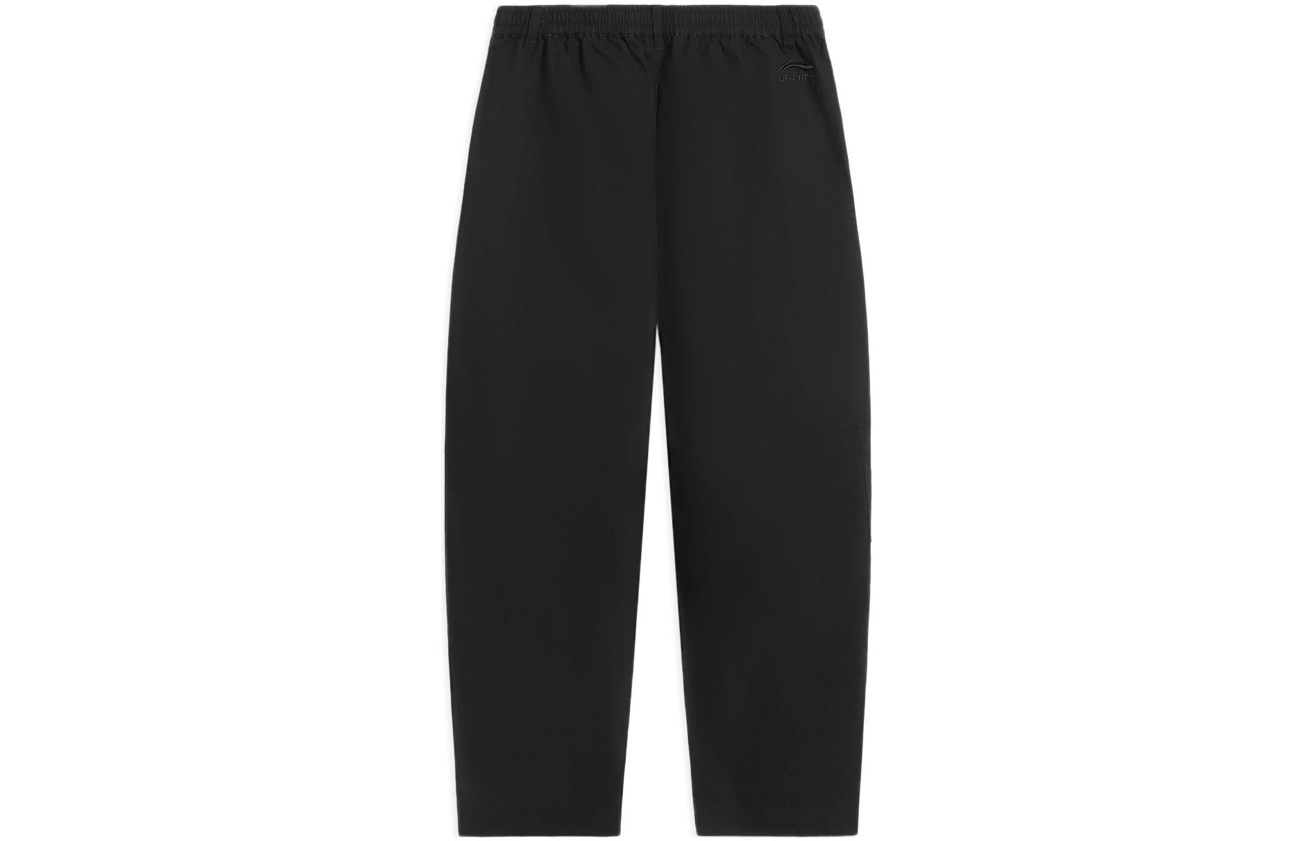 Li-Ning Counterflow Logo Straight Pants 'Black' AKXS843-3