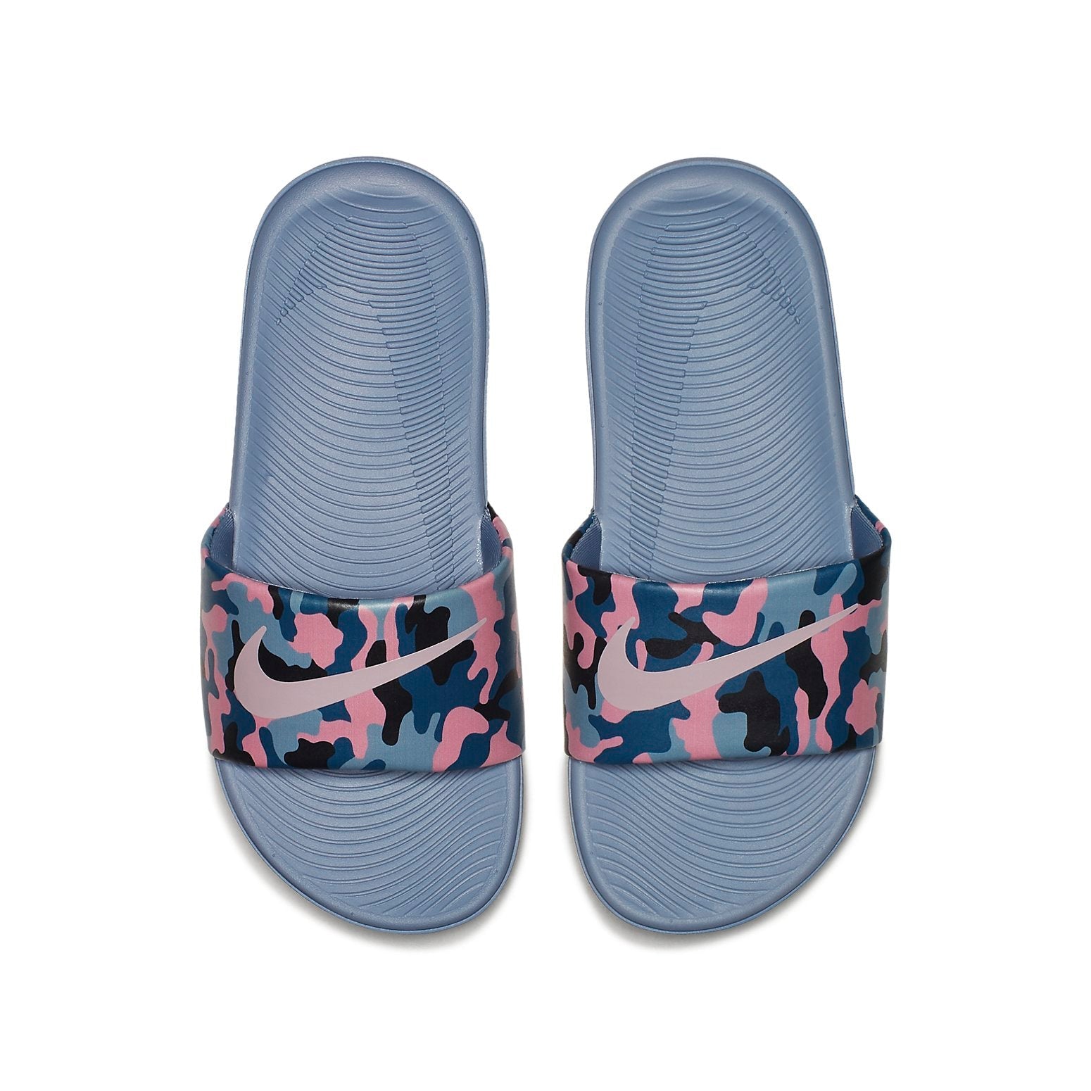 (GS) Nike Kawa Slide Print 'Ashen Slate' 819358-403