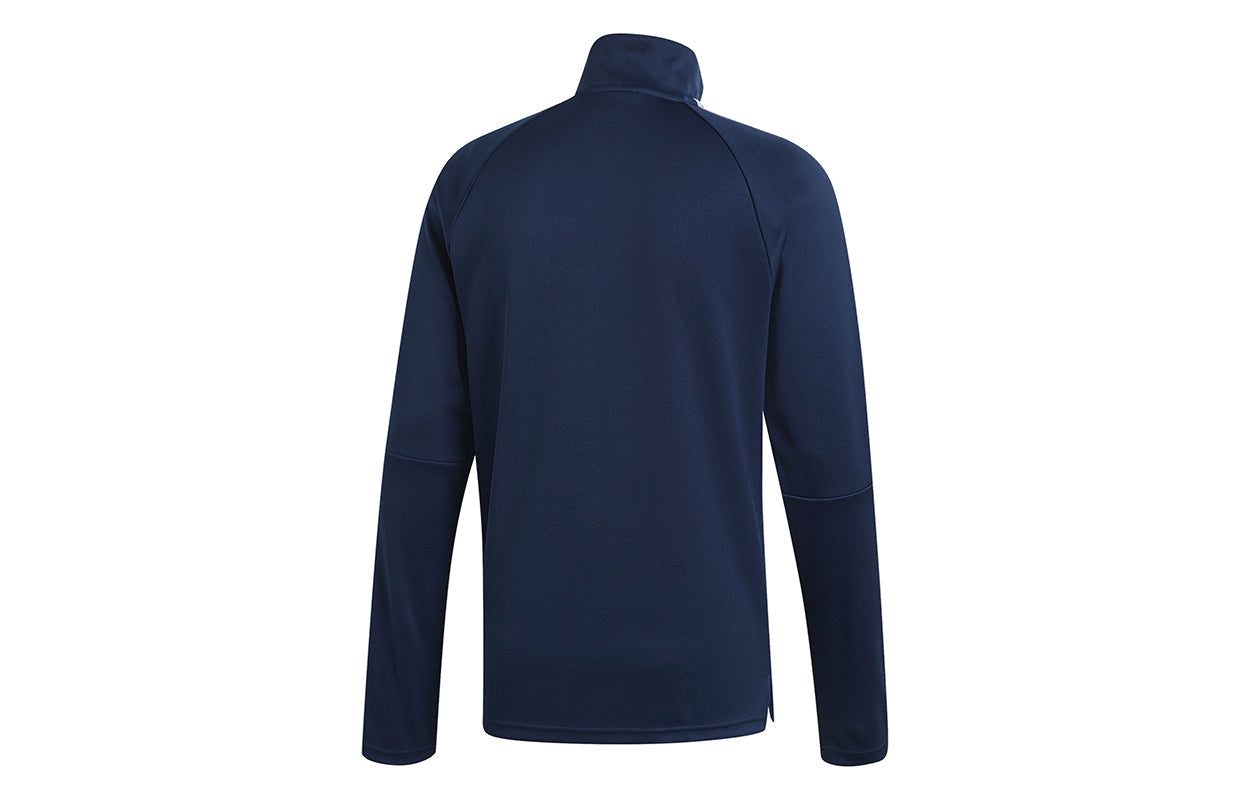 adidas Running Training Half Zipper Collar Jacket Men Blue DY3146