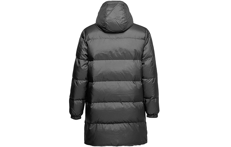 Converse Mid-length Warm Hooded Down Jacket Asia Sizing 'Black' 10006882-A01