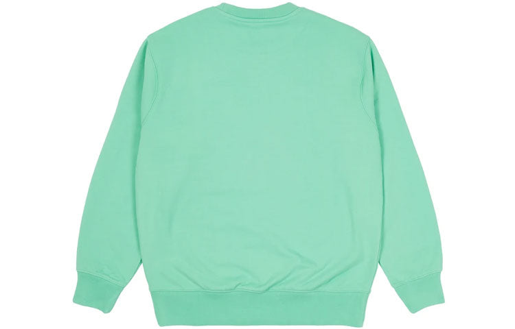 PALACE Classic Minimalistic Alphabet Logo Round Neck Unisex Green P20CS113