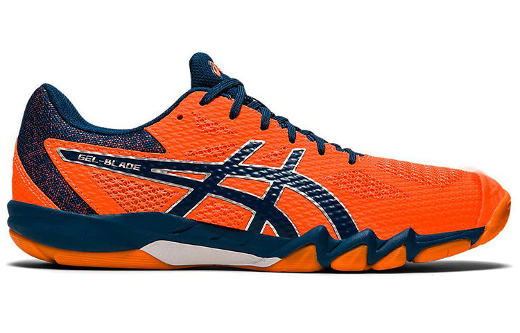 ASICS Gel-Blade 7 'Marigold Orange French Blue' 1071A029-800