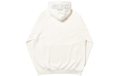 PALACE Q-Zip Hood White P19SS052