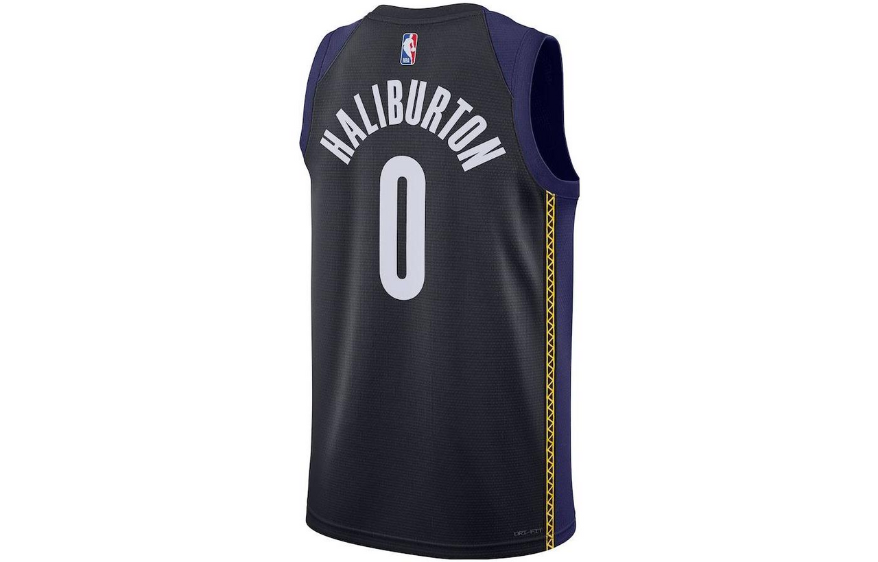 Nike NBA Swingman Jersey 'New Tyrese Haliburton Indiana Pacers Nike City Edition' DO9595-429