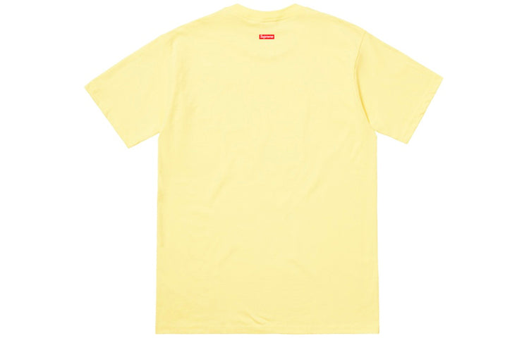 Supreme SS18 Hardware Pale Yellow Tee SUP-SS18-512