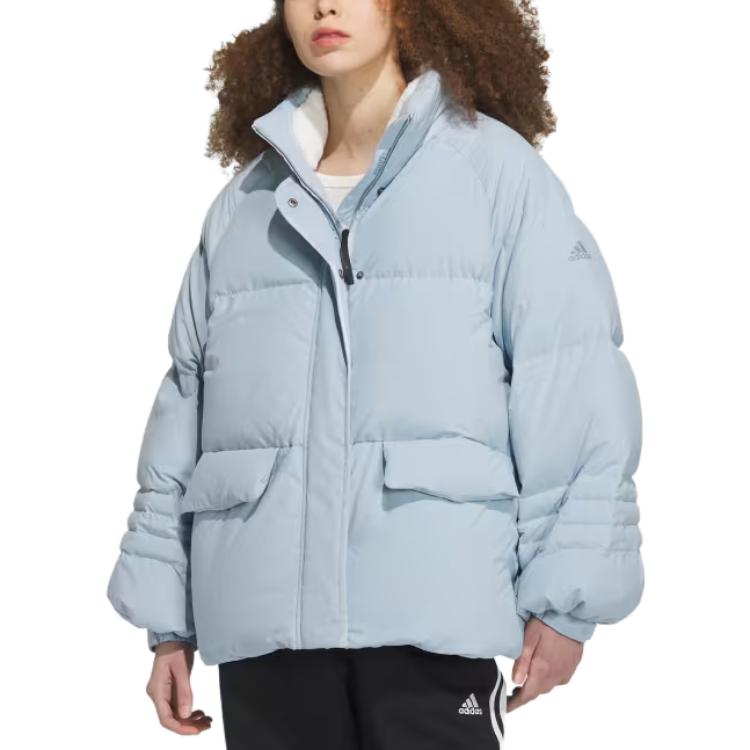 (WMNS) adidas A-Line Shaped Down Jacket 'Blue' IL8914