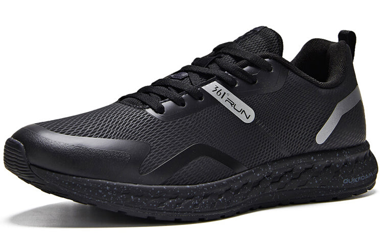 361 Degrees Quick Foam Running Shoes 'Black Silver' 571932263F-5