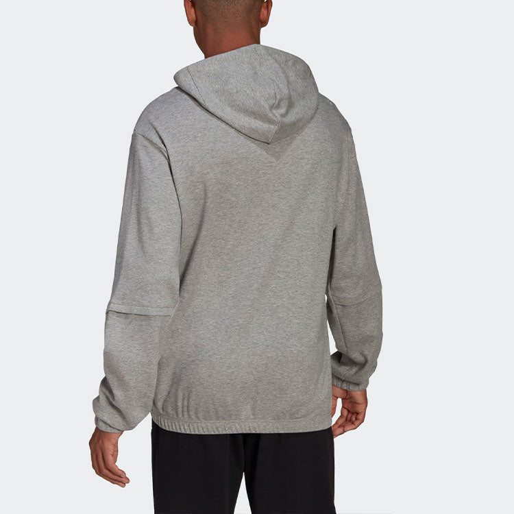Men's adidas Solid Color Logo Printing Gray H67003