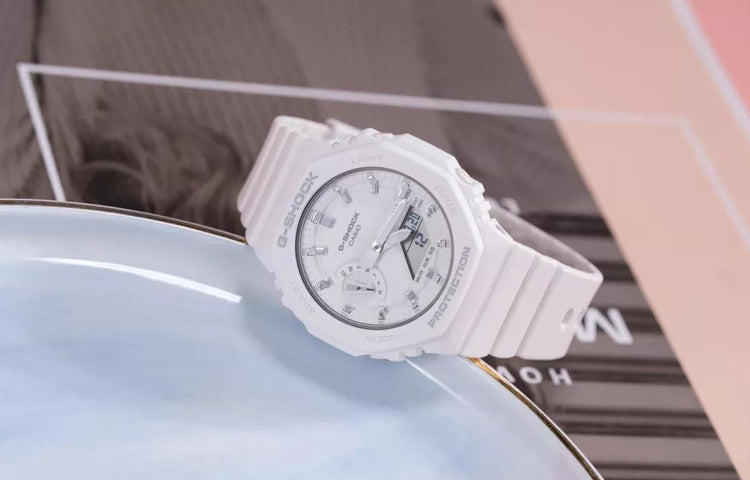 CASIO G-Shock Analog-Digital 'White' GMA-S2100-7APR