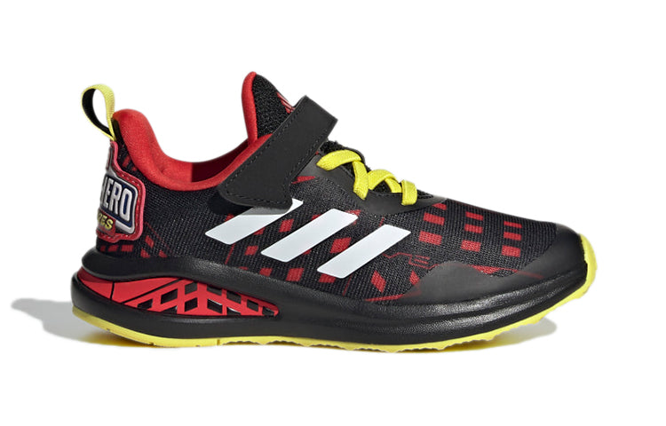 (PS) adidas Marvel x adidas Super Hero Adventures Fortarun 'Black White Red' H67853