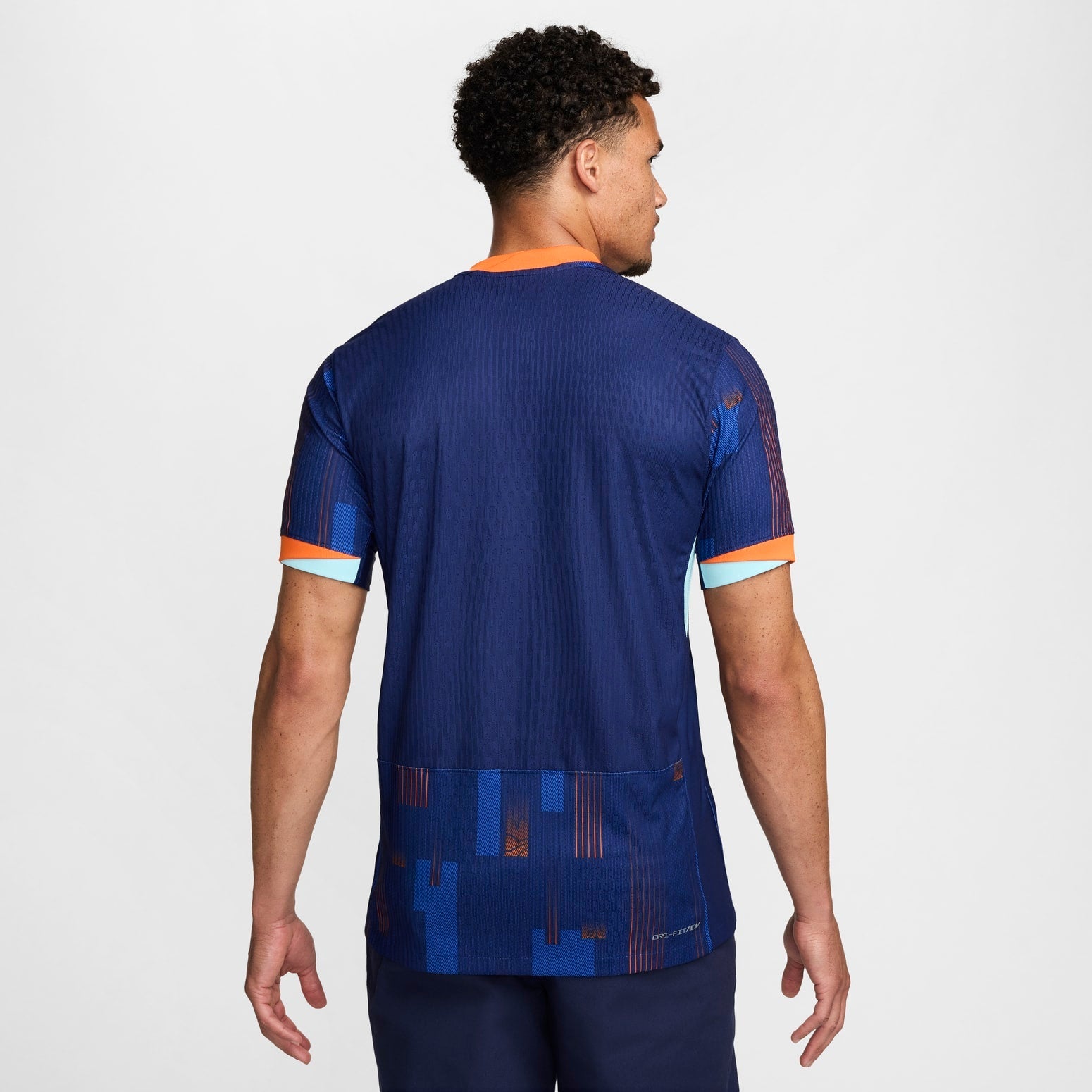 Nike Netherlands 24/25 Match Away Authentic Soccer Jersey 'Blue' FJ1255-492