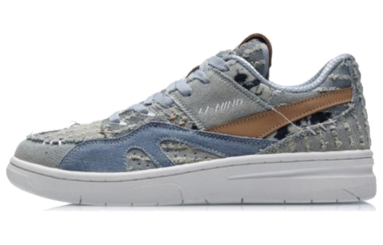 (WMNS) Li-Ning 937 Deluxe Low 'Blue Jeans' AGBR050-3