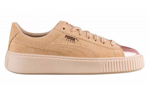 (WMNS) PUMA Suede platform Wheat 366382-03