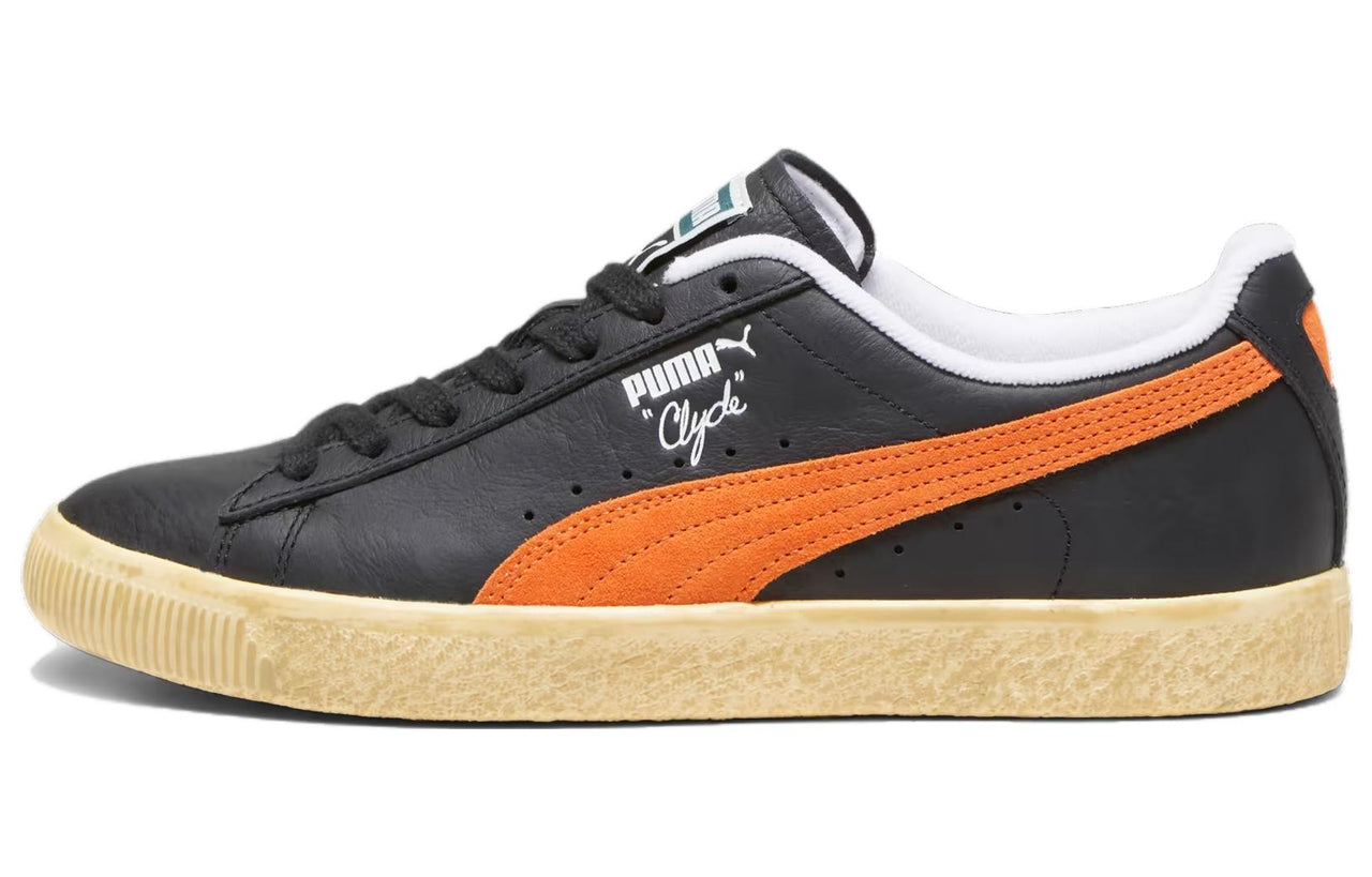 PUMA Clyde Vintage 'Black Rickie Orange' 394687-02