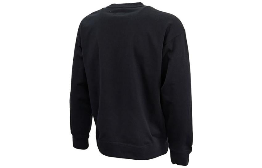 Converse Graffiti-Style Logo Sweater Asia Sizing 'Black' 10024008-A03