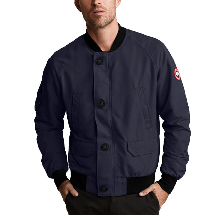 Canada Goose Faber Pilot Jacket For Men Navy 2415M-60