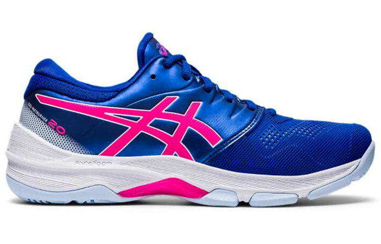 (WMNS) ASICS Gel-Netburner 20 D Wide 'Blue Pink' 1072A039-400