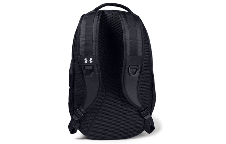Under Armour Hustle 5.0 Backpack 'Black Silver' 1361176-001