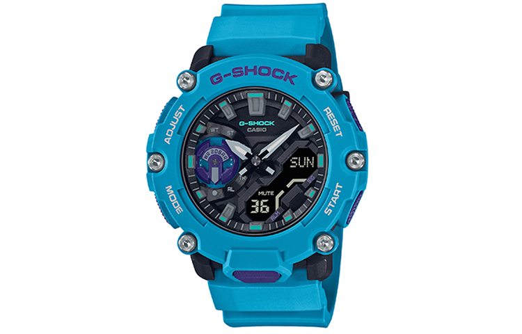 CASIO G-Shock Analog-Digital 'Blue' GA-2200-2APR-PERSON