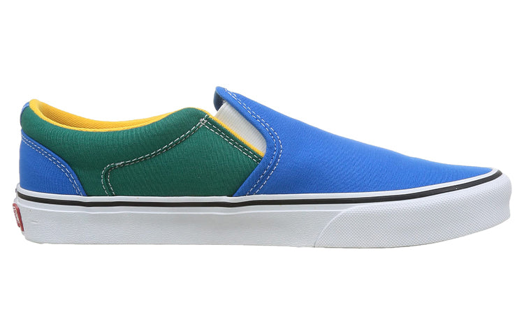 Vans Unisex Low-Top Sneakers Blue/Yellow VN000SEQ9AV