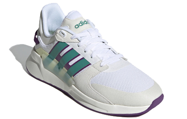 adidas neo RUN90S Sports Casual Shoes 'White Brown Green' EH2572
