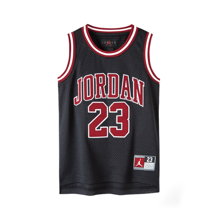 (GS) Air Jordan 23 Jersey 'Black' DO1962-010