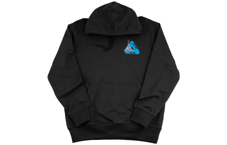 PALACE Tri-Smiler Back Printing Unisex Black P18HD054