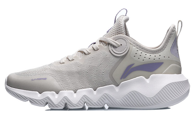 (WMNS) Li-Ning Flex 'Grey Purple' ARKR006-4