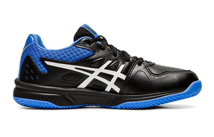 (GS) ASICS Court Slide Clay 'Black Blue' 1044A006-005