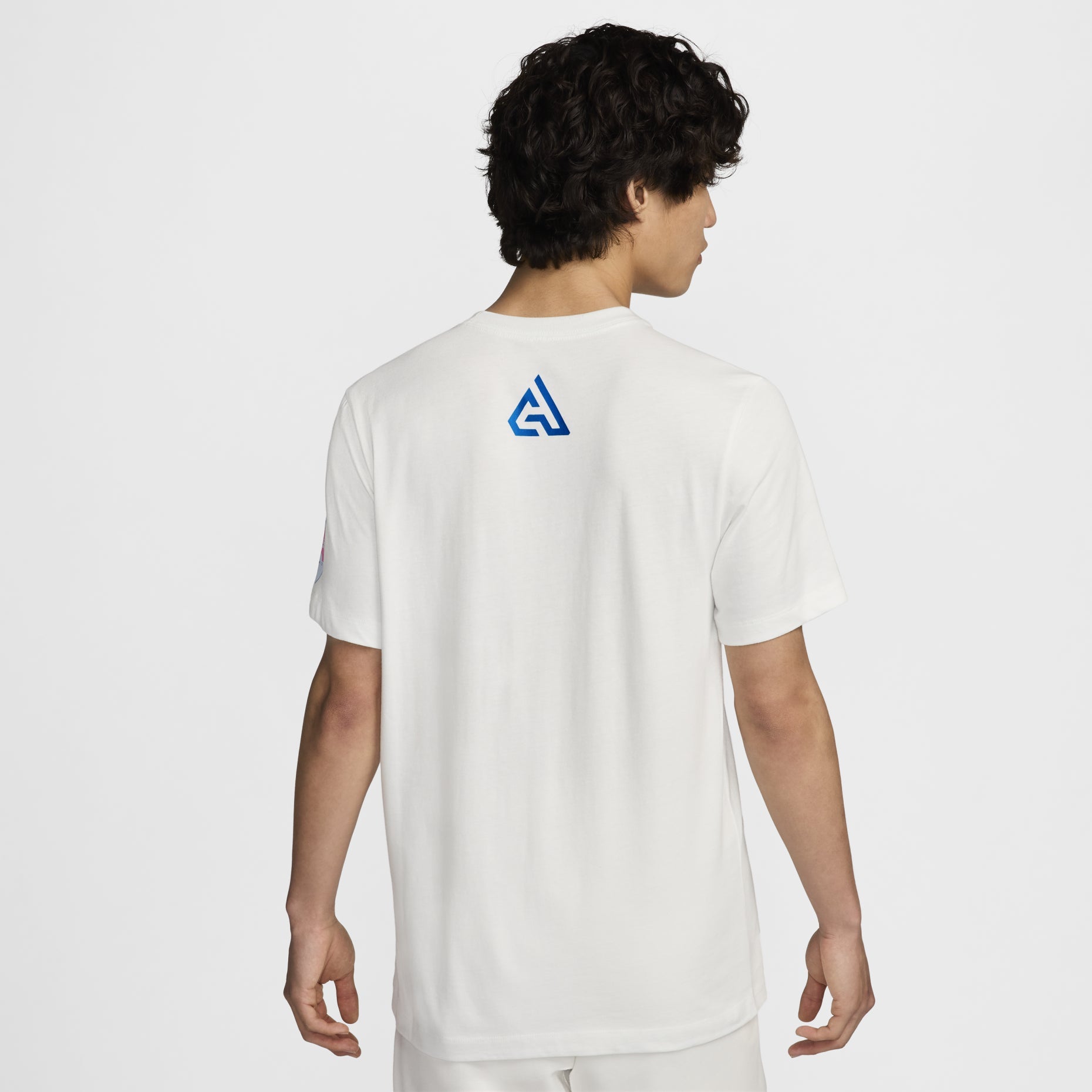 Nike Giannis Basketball T-Shirt 'White' FZ8078-121